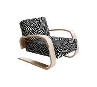 ARTEK - Fauteuil rembourré Noir