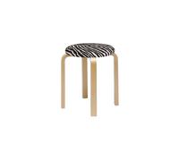 ARTEK - Tabouret rembourré Noir