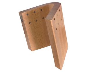 ArteLegno bloc à couteaux magnétique en bois de hêtre AL83