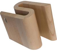 ArteLegno bloc à couteaux magnétique en bois de hêtre s AL84