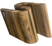 ArteLegno bloc à couteaux magnétique en bois de noyer s AL84WL