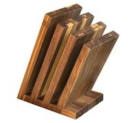 ArteLegno Bloc magnétique en bois de noyer de 4 pièces AL42WL