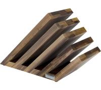 ArteLegno Bloc magnétique en bois de noyer de 5 pieces 07WL