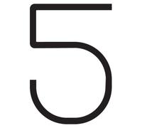 Artemide Alphabet de la lumière – Numéro 5 1200500A
