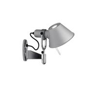Artemide Applique murale Tolomeo Faretto aluminium. avec bouton on-off