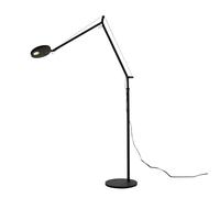 Artemide Demetra Reading Floor Stehleuchte, noir mat, 3000K
