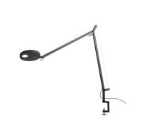 Artemide Demetra Table avec Clamp Klemmleuchte, gris anthracite, 3000K, avec détecteur de présence