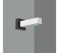Artemide Gehen - Fixation murale - Lame légère - Lumière verte - Noir T4503LG030