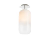 Artemide Gople Ceiling Deckenleuchte, argent / blanc