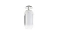 Artemide Gople Mini Ceiling Deckenleuchte, structure argent, diffuseur argent