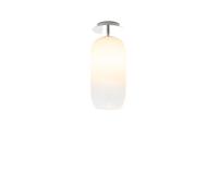 Artemide Gople Mini Ceiling Deckenleuchte, structure argent, diffuseur blanc