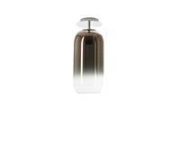 Artemide Gople Mini Ceiling Deckenleuchte, structure argent, diffuseur bronze