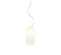 Artemide Gople Mini Suspension Pendelleuchte, structure blanche, diffuseur blanc