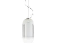 ARTEMIDE lampe à suspension GOPLE (Argent PVD, structure argent - Aluminium et verre soufflé)