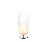 Artemide Gople Table Tischleuchte, structure argent, diffuseur blanc