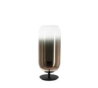 Artemide Gople Table Tischleuchte, structure noire, diffuseur bronze