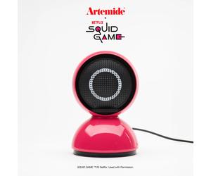 Artemide Lampe de table Édition Spéciale Eclisse x Squid Game Guard pink