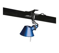 Artemide Lampe murale Tolomeo Micro Pinza avec fixation par pince bleu