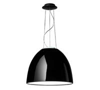 Artemide NUR GLOSS luminaire suspendu, noir, E27, 205W, design Gismondi