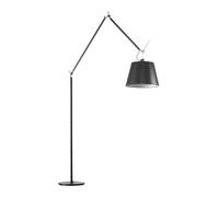 Artemide Tolomeo Mega Terra LED Black Edition Steh-/Bogenleuchte, 2700K, variateur sensoriel, ⌀ 32cm