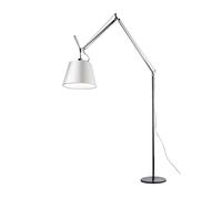 Artemide Tolomeo Mega Terra LED Satin Steh-/Bogenleuchte, 2700K, variateur sur cable, ⌀ 36cm