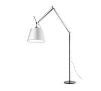 Artemide Tolomeo Mega Terra LED Satin Steh-/Bogenleuchte, 3000K, variateur sensoriel, ⌀ 42cm