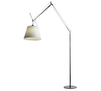 Artemide Tolomeo Mega Terra Steh-/Bogenleuchte, interrupteur, parchemin, ⌀ 42cm