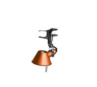 Applique Artemide Tolomeo Micro Pinza Pince Applique Murale Orange