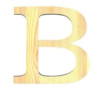 Artemio 11,5 cm Bois Lettre B en majuscules, de couleur Beige