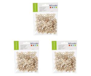 Artemio 11006471 Alphabet en Bois Lettres majuscules (13 mm) Recharge (Lot de 3)
