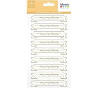 Artemio 3X Chipb Stickers Mariage Or