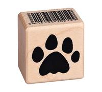 Artemio ARTHA538 Tampon A Patte de Coque Bois Multicolore 2,6 x 2,5 x 2,6 cm