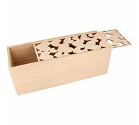 Artemio Boîte de Rangement avec Couvercle Coeurs - 33 x 12 x 12 cm