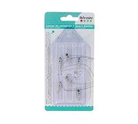 Artemio Set de 6 Lame de Rechange pour Cutter Circulaire, Métal, Argent, 9 x 1 x 18 cm 18004062
