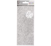 Artemio Sticker Alphabet Scrapbooking X 177, Autre, Argent, 14 x 0,2 x 24,5 cm 11004049