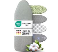 arteneur Housse Table à Repasser 150x50 Made in Germany XXL | Rembourrage épais, bande élastique, OEKO-TEX 100, en 5 tailles, pour centrale + fer à vapeur, réfléchit la chaleur