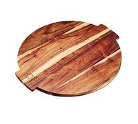 Artesa - Plateau Tournant en Bois d'Acacia, Planche de Dégustation Rotative, 39 x 35 cm