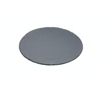 Artesa - Plateau Tournant Rond en Ardoise, Planche de Dégustation, 35 cm - Noir