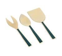Artesà Set de couteaux à fromage en acier inoxydable, 3 pièces, emballage cadeau