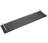 Plateau en ardoise avec poignées en inox 60x15 cm KitchenCraft