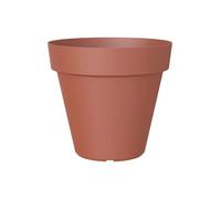 Artevasi Capri Pot, Rond Pot en Plastique, 25cm, Couleur: Terre Cuite
