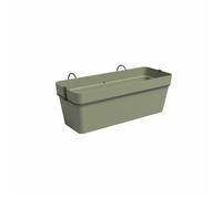 ARTEVASI Jardinière CAPRI RE KIT - 50 ma - Vert cendré L50,2 x P28,5 x H20 cm