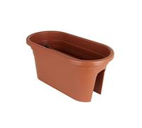 ARTEVASI JARDINIÈRE Venezia Balcon 60CM TERRECUITE, Terracotta