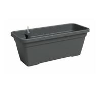 ARTEVASI Jardinière - VENEZIA - Plastique - Anthracite - Rectangulaire - L77,9 x P24 x H22cm