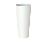 Artevasi Porto Haut Pot, Grand et Rond Pot à Fleurs avec Insert, Intérieur ou Extérieur, 80cm de Haut, Blanc