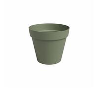 Artevasi Capri Pot, Pot de Fleurs en Plastique, 40cm, Couleur Vert cendré
