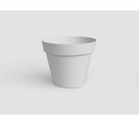 Artevasi Pot de fleurs CAPRI, 46 cm, plastique, blanc