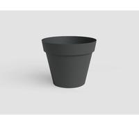 Artevasi Pot de fleurs CAPRI, 46 cm, plastique, gris foncé