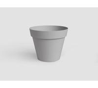 Artevasi Pot de fleurs CAPRI, 56 cm, plastique, gris clair