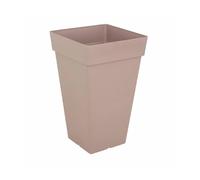 Pot Capri CARRÉ Haut 65CM Taupe